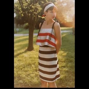 NWT ANTHROPOLOGIE STRIPED MINI DRESS